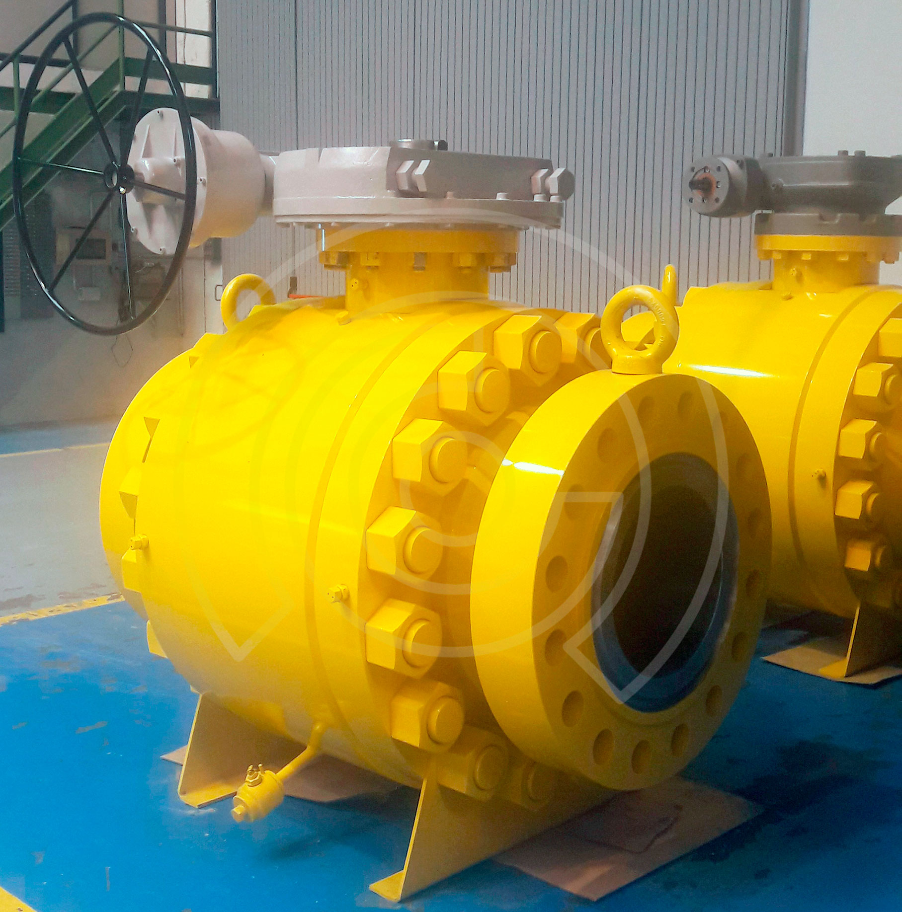 20" 1500LB METAL SEATED BALL VALVES Ibor valves